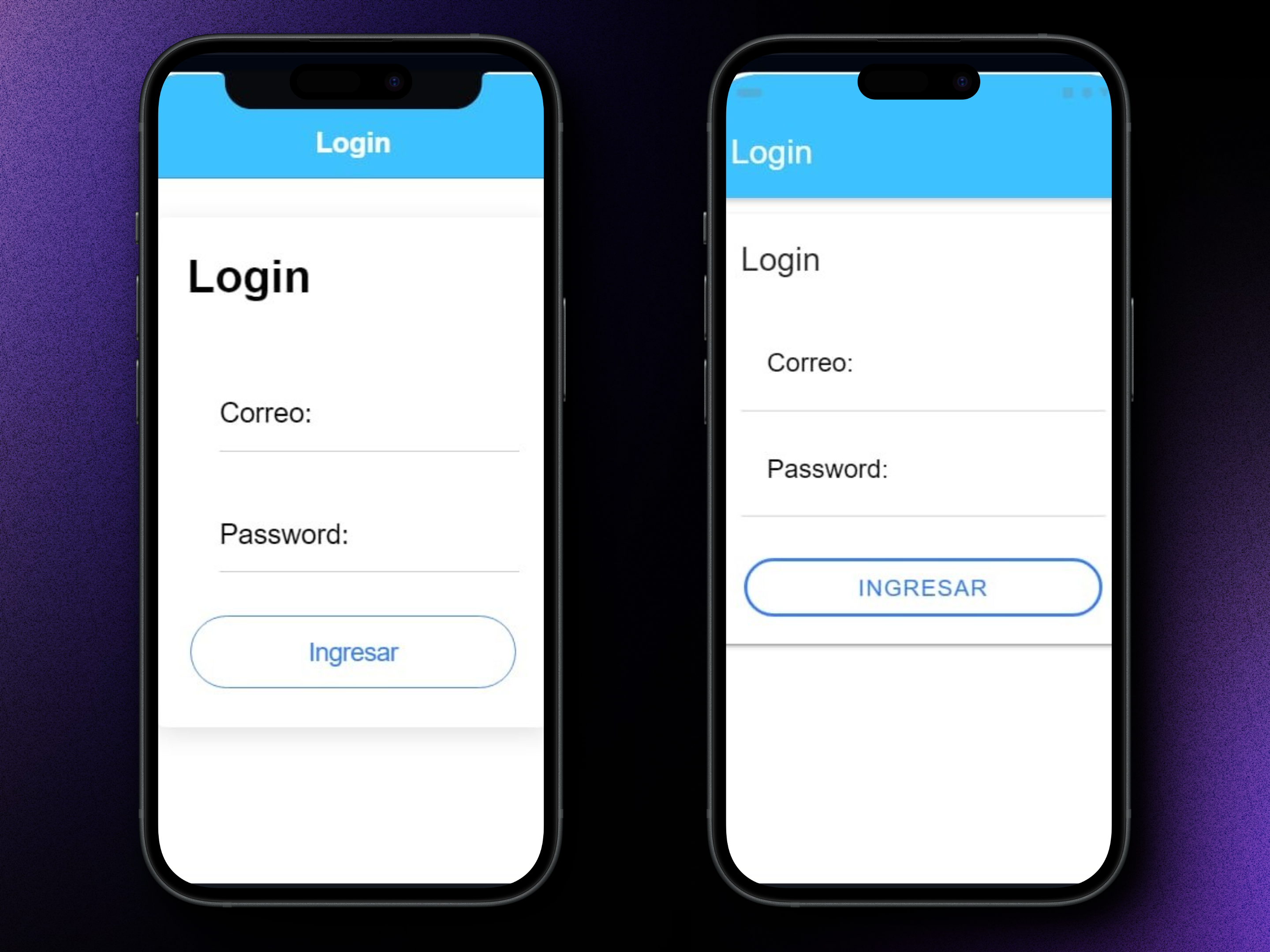 Screenshot del proyecto App QR Híbrida